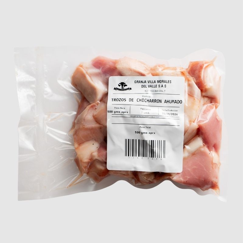 Chicharoncitos ahumados al Barril