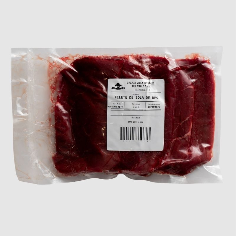 Filetes de bola de res x5 y x10