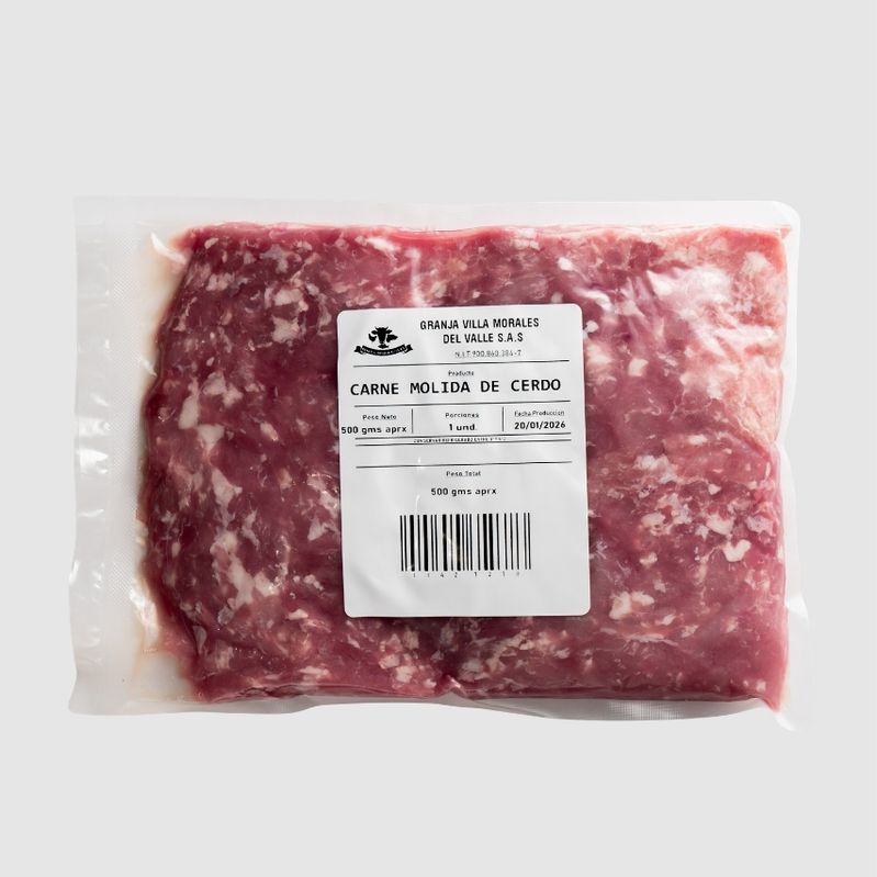 Molida de cerdo x500g